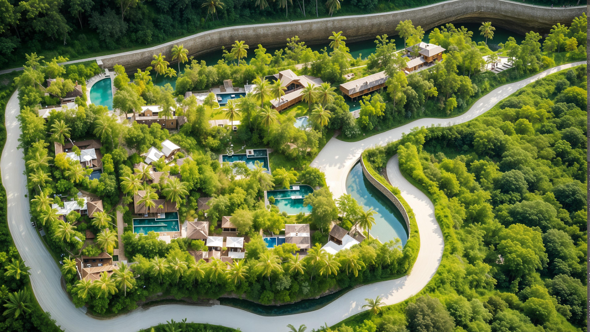 Meditation & Wellness Retreat, Masterplan