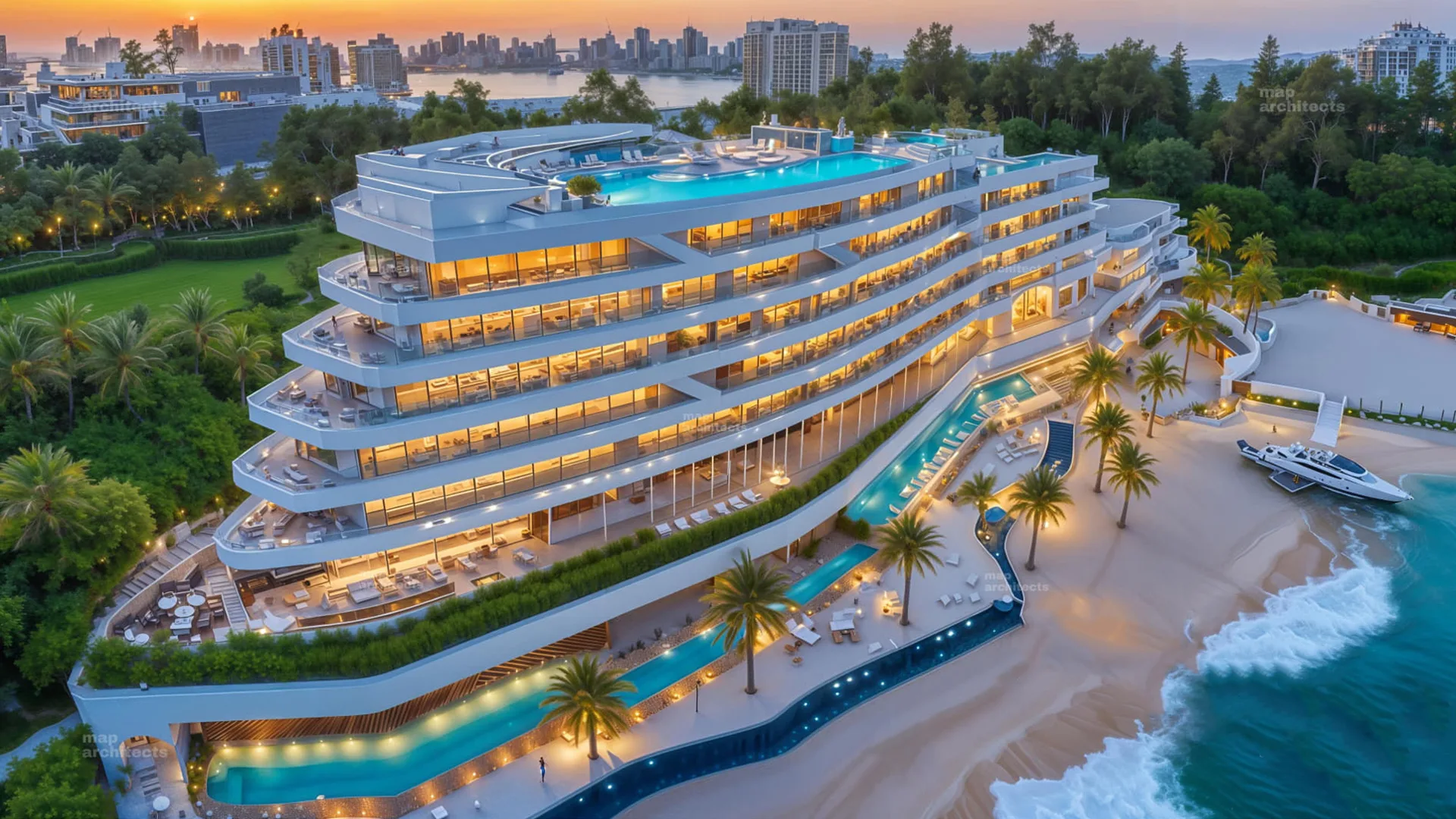 Town Centre and Service Apartments